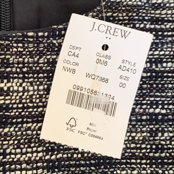 J. Crew Sleeveless Fitted Midi Dress - Picture 4 of 4